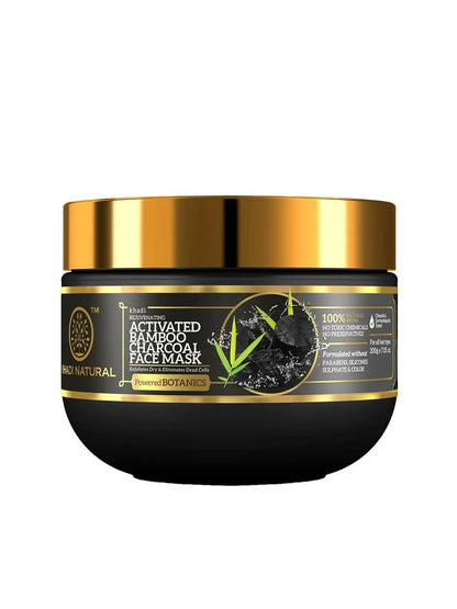 Khadi Natural Activated Bamboo Charcoal Face Mask - 200 gm