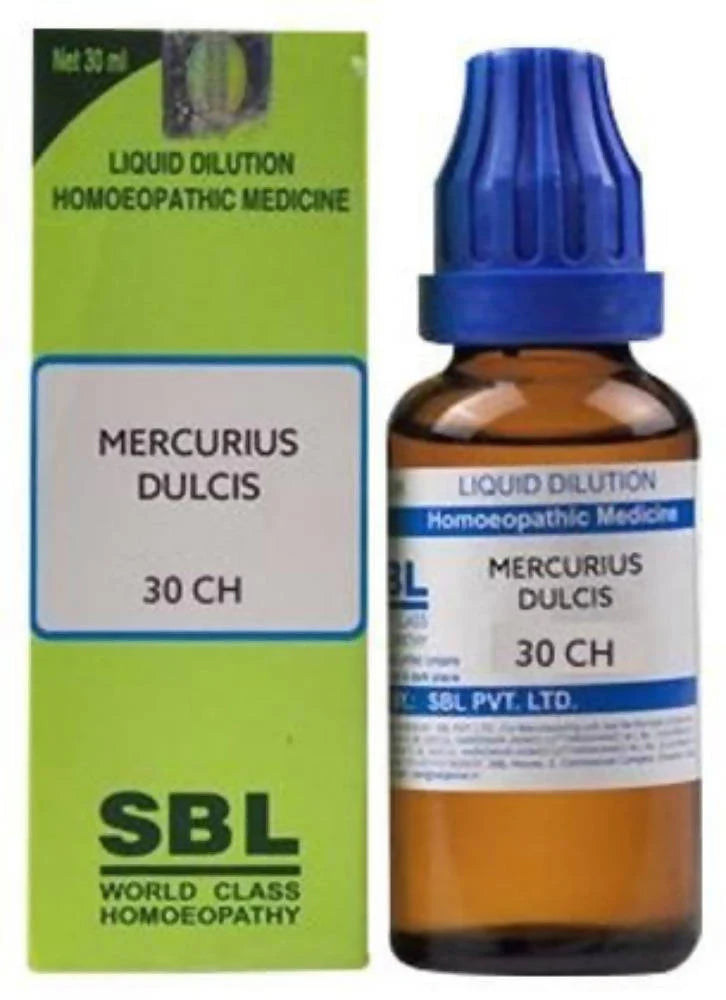 SBL Homeopathy Mercurius Dulcis Dilution -6 CH