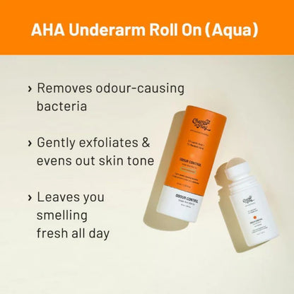 Chemist At Play Lactic Acid Exfoliating Body Wash & AHA Underarm Roll-On Combo - combo