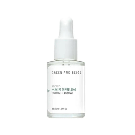 Green And Beige Recreo Nourish & Defrizz Hair Serum - 30 ml