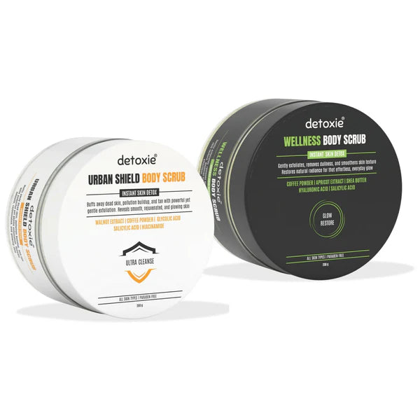 Detoxie Body Scrubs Combo- Urban Shield & Wellness - combo