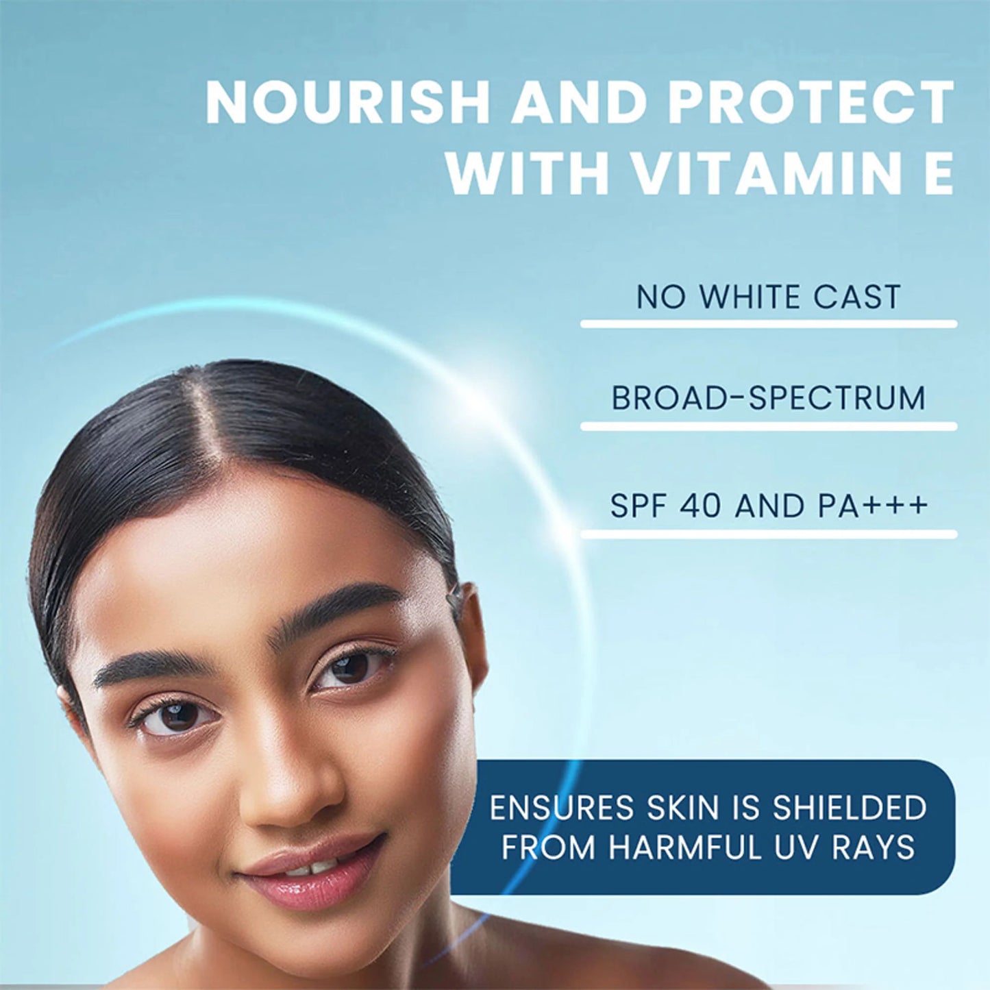 The Skin Story Invisible Liquid Sunscreen Serum For Face, SPF 40 PA+++ With Vitamin E - 30 ml