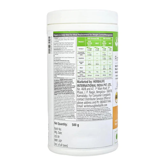 Herbalife Formula 1 Nutritional Shake Mix - Mango Flavour - 500 gm