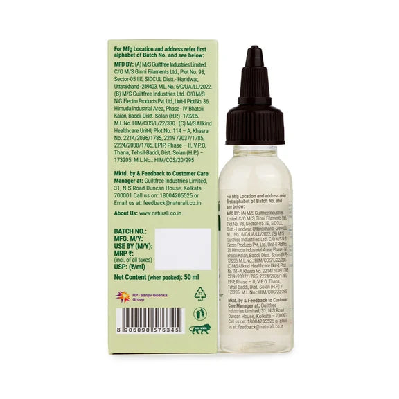 Naturali Anti-Dandruff Scalp Serum with Sage,Tea Tree Oil & Salicylic Acid - 50 ml
