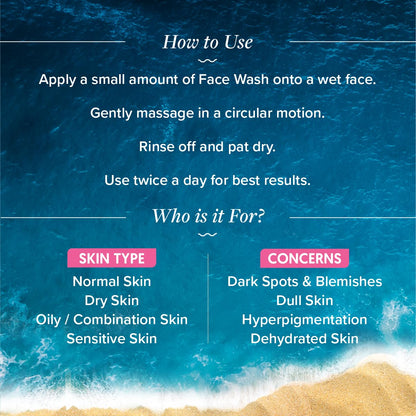 Aqualogica Radiance+ Smoothie Face Wash - 100 gm