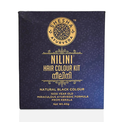 Shesha Ayurveda Nilini Miraculous Hair Color Kit - 40 gm