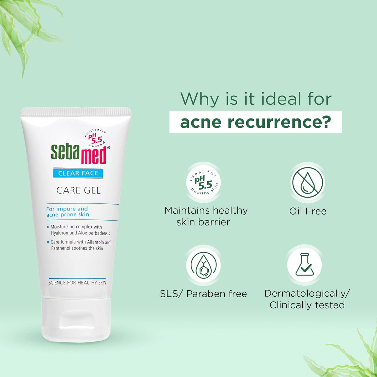 Sebamed Clear Face Care Gel | 50ml