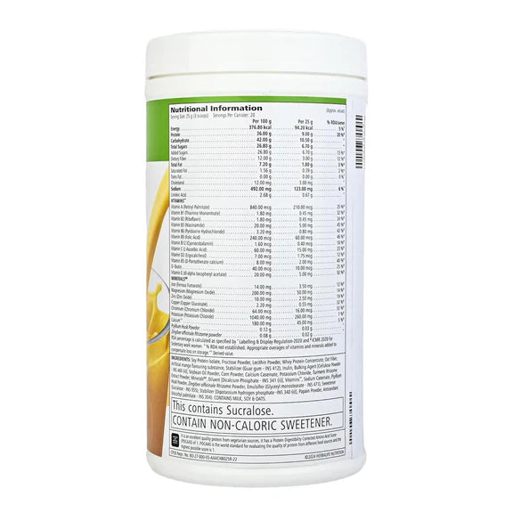 Herbalife Formula 1 Nutritional Shake Mix - Mango Flavour - 500 gm