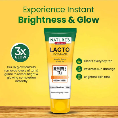 Nature's Essence Daily De-Tan Lacto Tan Clear