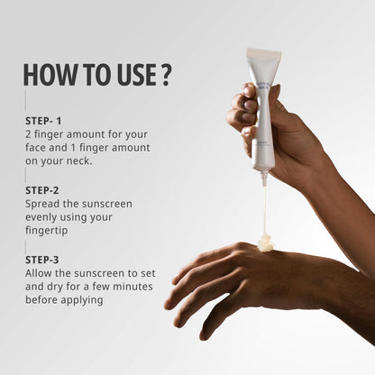 Reginald Men Sunscreen SPF 50 PA++++ | Brightening & Moisturizing Sun Protection