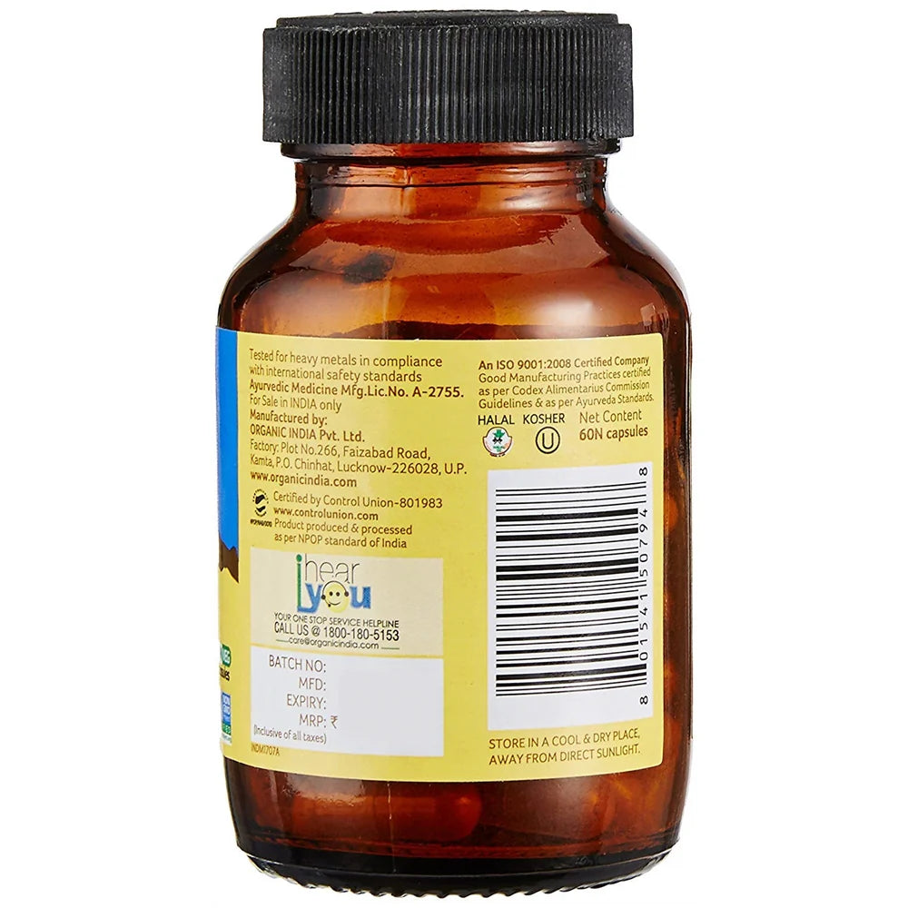 Organic India Turmeric Formula Caps