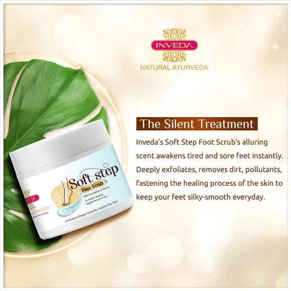 Inveda Soft Step Foot Scrub - 100 ml