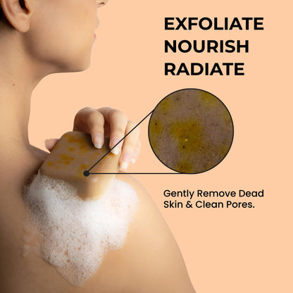 Ghar Soaps Sandalwood & Saffron Magic Soaps For Bath