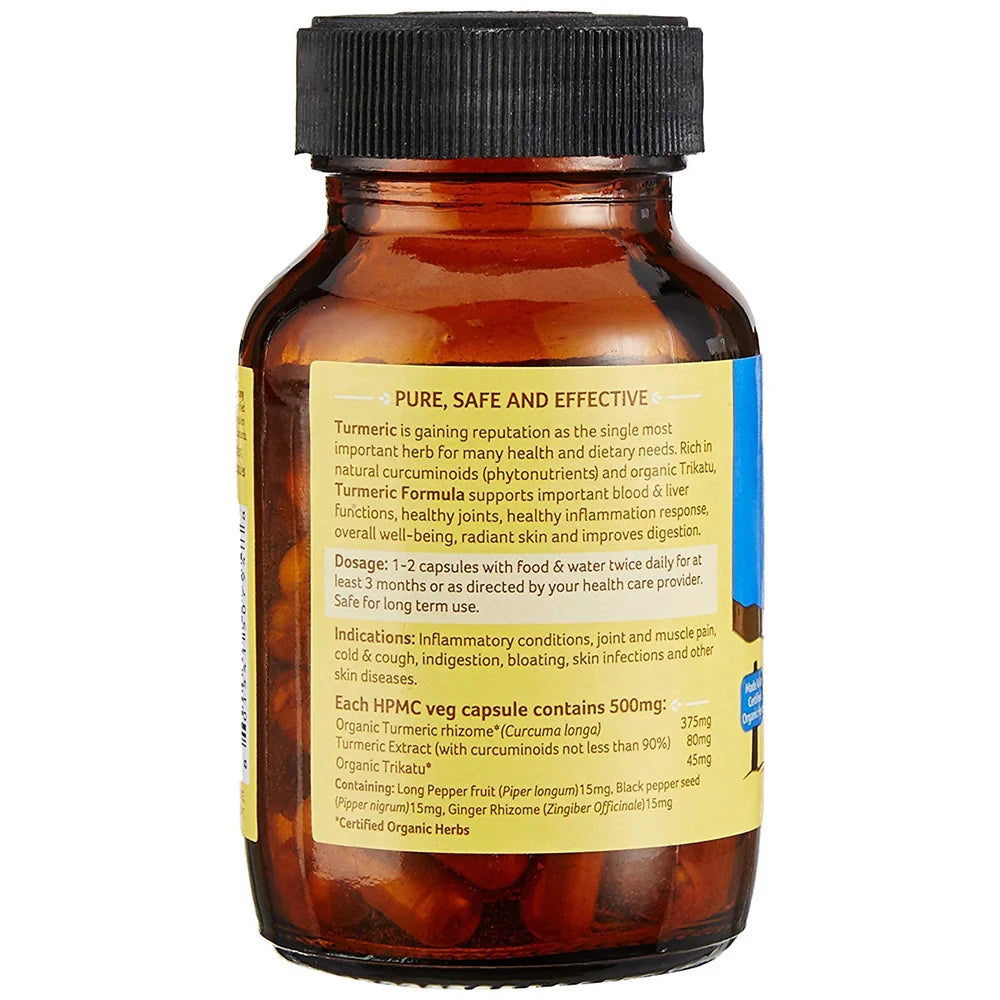 Organic India Turmeric Formula Caps