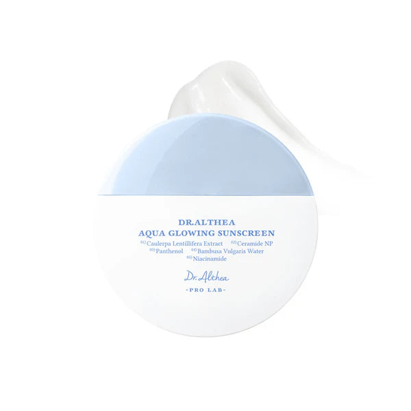 Dr.Althea Aqua Glowing Sunscreen: Hydrating & Luminous Sun Cream with SPF 50+ PA++++ - 45 ml