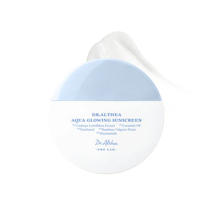 Dr.Althea Aqua Glowing Sunscreen: Hydrating & Luminous Sun Cream with SPF 50+ PA++++ - 45 ml