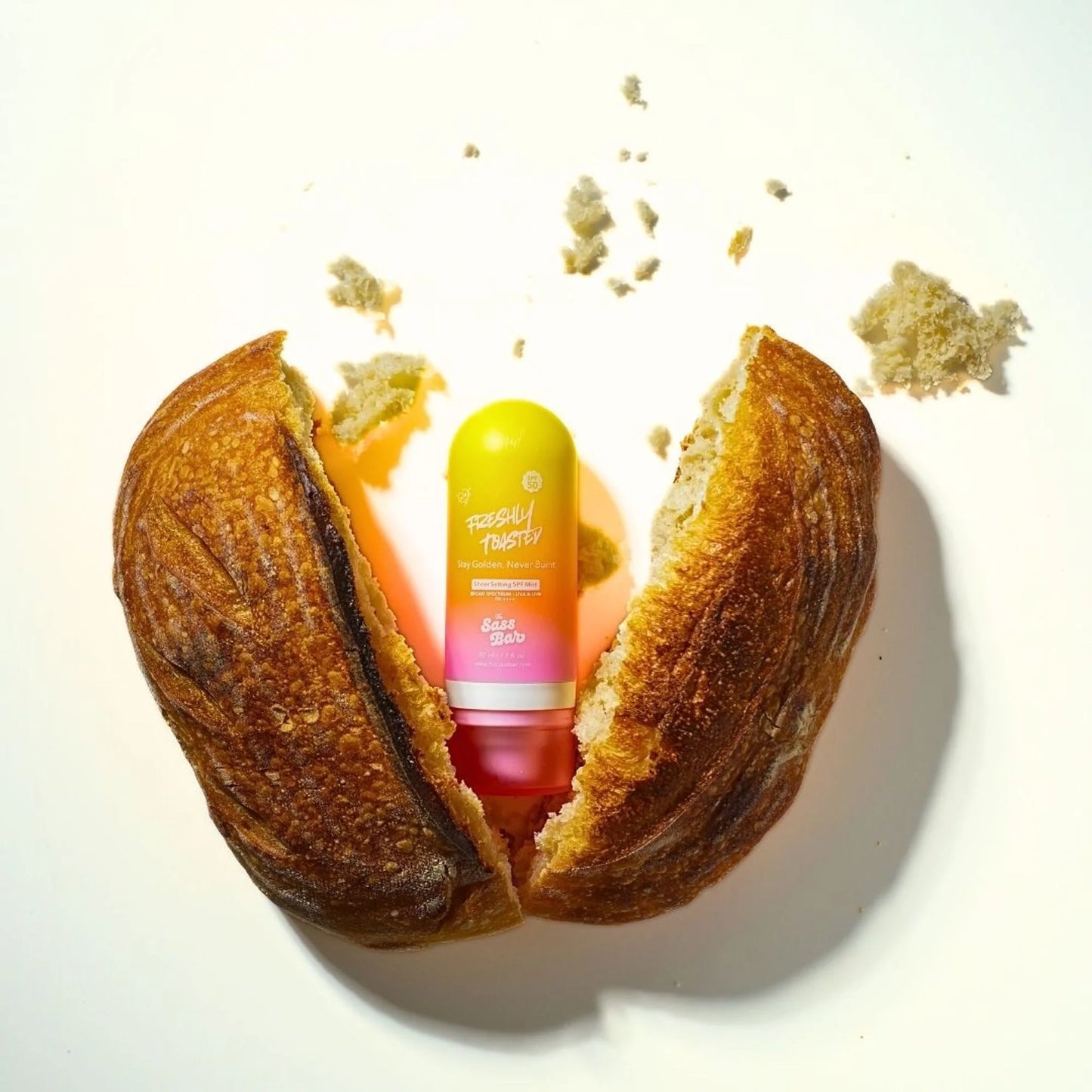 The Sass Bar Freshly Toasted Sheer Setting SPF Face & Body Mist - 50 ml