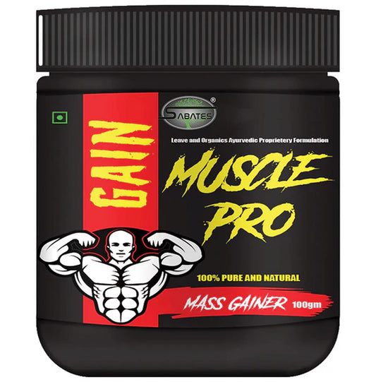 Sabates Gain Muscle Pro Mass Gainer - 100 gm