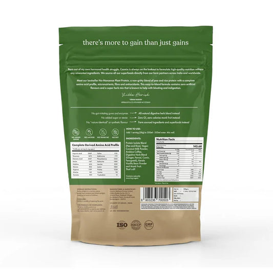 Cosmix No Nonsense Plant Protein Coconut peppermint - 500 gm