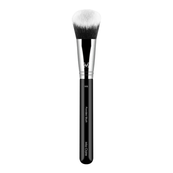 Miss Claire M6 - Powder/Blush Brush - Chrome - 1 pcs