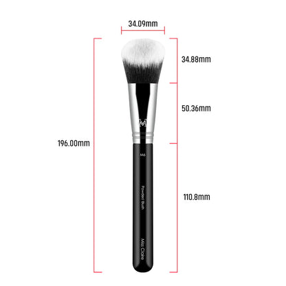 Miss Claire M6 - Powder/Blush Brush - Chrome - 1 pcs