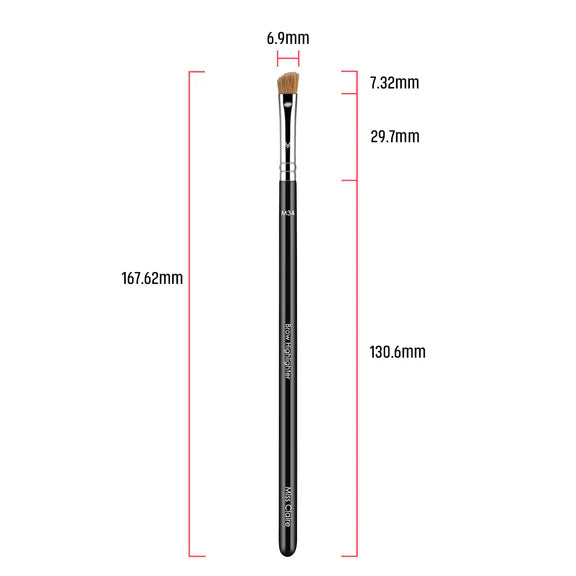 Miss Claire M34 - Brow Highlighter Brush - Chrome - 1 pcs