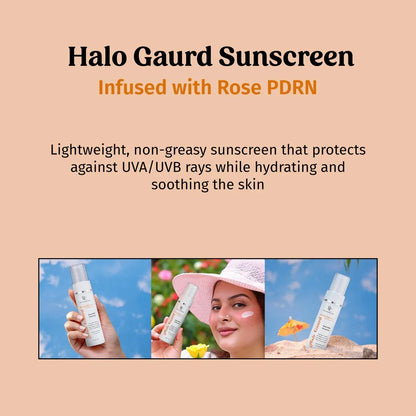 TBC - The Bath and Care Halo Guard Hydrating Sunscreen Broad Spectrum SPF 50 PA++++ - 50 ml