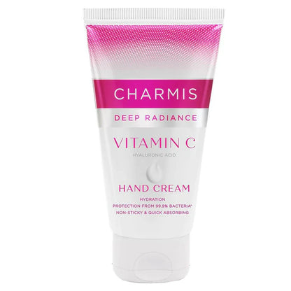 Charmis Deep Radiance Vitamin C Cream for Hands with Hyaluronic Acid - 150 gm