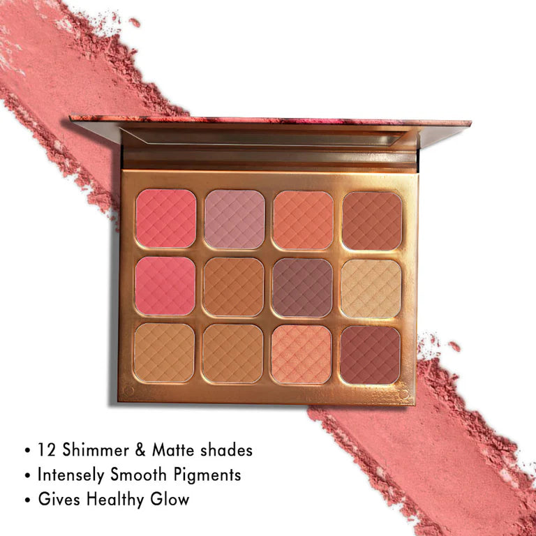 Character Majestic Blush Palette - Mbp001 - 35 gm