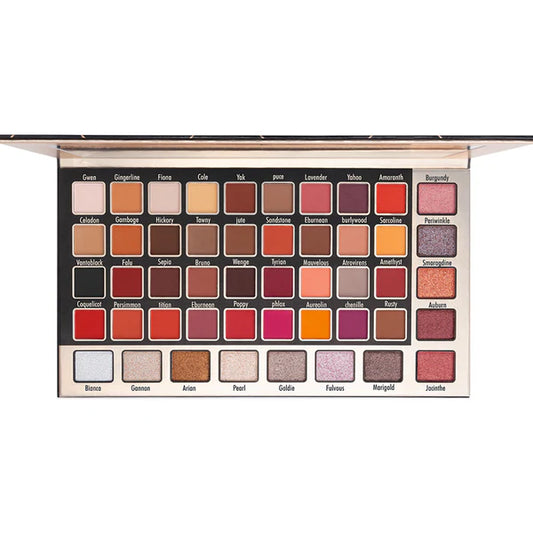 Character Unique 48 Color Eyeshadow Palette - 75.6 gm