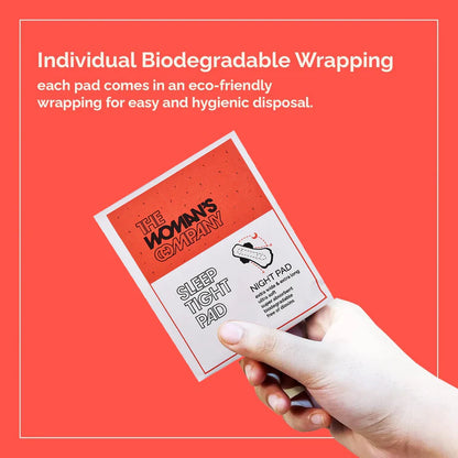 The Woman's Company Sanitary Night Pads (320 MM) - 12 pcs