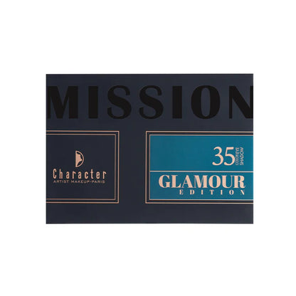Character 35 Color Glamour Edition Eyeshadow Palette - Gle002 - 46 gm