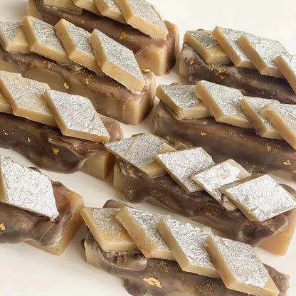 The Sass Bar Kaju Katli Barfi Soap - 120 gm