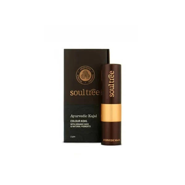 Soultree Ayurvedic Fern Green Kajal - 3 gm
