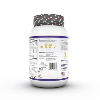 Scitron Whey Hydrolyzed Synbiotic 100% Hydrolyzed Protein Powder Chocolate Flavor - 1 kg