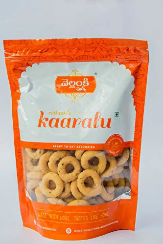 Vellanki Foods Namkeen Combo Pack (250g Each) - Muruku, Chegodi, Vampoosa, Mixture - combo