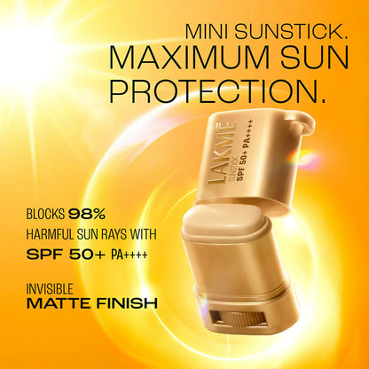 Lakme Sun Expert Invisible SPF 50 PA++++ Sunscreen Stick - 8 gm