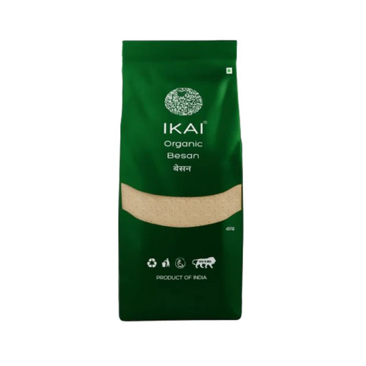 IKAI Organic Besan (Gram Flour) - 450 gm