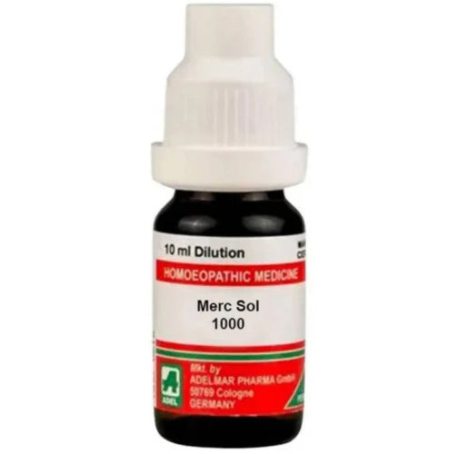 Adel Homeopathy Merc Sol Dilution -30 CH - 10 ml - Pack of 1