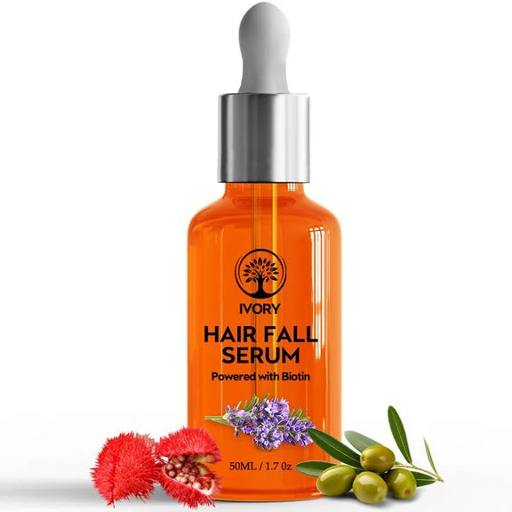 Ivory Natural Hair Fall Serum For Hair Fall & Soothes Scalp, For Men & Women - 50 ml