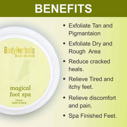 BodyHerbals 1 minute pedicure Lemongrass - 125 gm