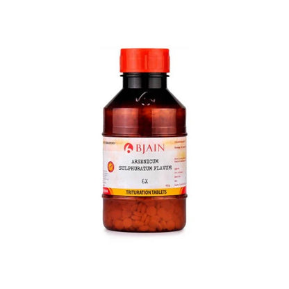 Bjain Homeopathy Arsenicum Sulphuratum Flavum Trituration Tablets -3X