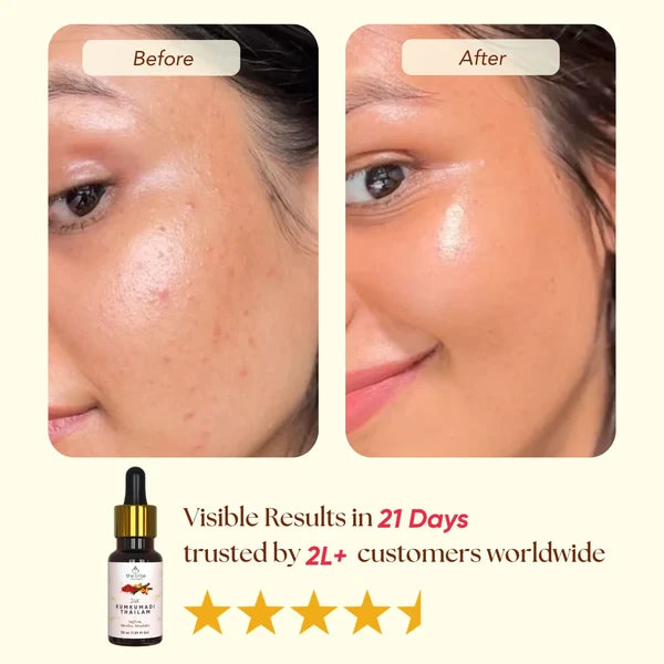 24k Kumkumadi Thailam - Saffron Glow Facial Oil