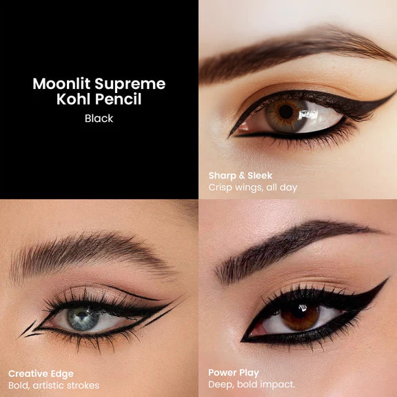 Baked Beauty Moonlit Supreme Kohl Pencil (Black) - 1.5 gm