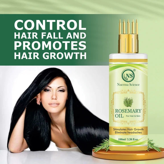 Nuerma Science Rosemary Hair Oil for Anti-Dandruff and Stimulate Hair Growth - 100 ml