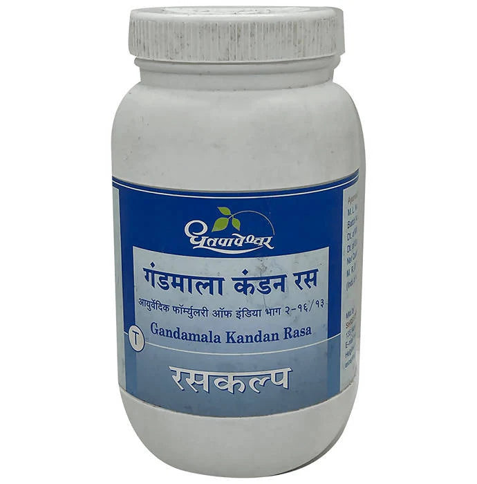 Dhootapapeshwar Gandamala Kandan Rasa Tablets -60 Tablets