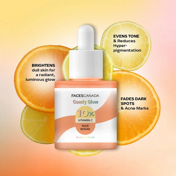 Faces Canada Comfy Glow 10% Vitamin C Face Serum - 15 ml