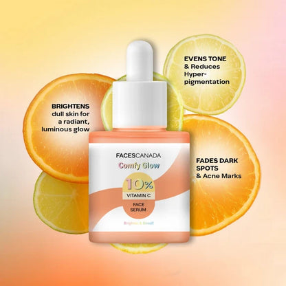 Faces Canada Comfy Glow 10% Vitamin C Face Serum - 15 ml
