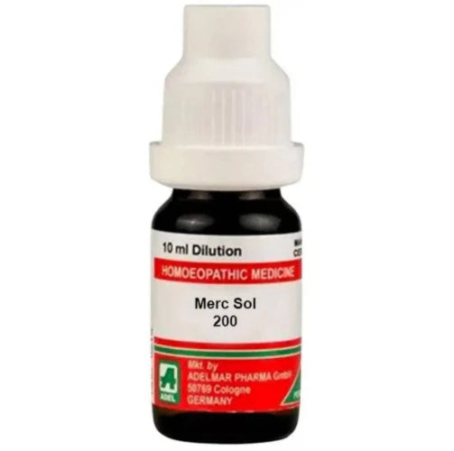 Adel Homeopathy Merc Sol Dilution -30 CH - 10 ml - Pack of 1