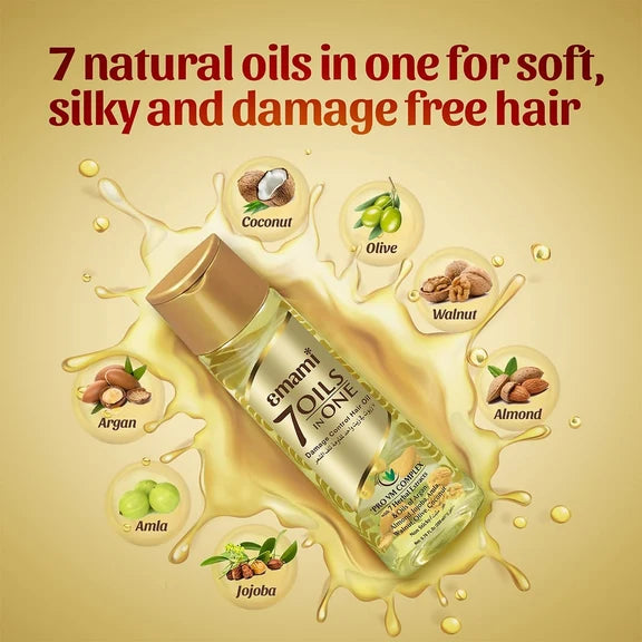 Emami 7 Oils in One Damage Control Hair Oil - 200 ml